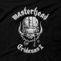 Heavy Metal Tees by Draculabyte l Made from 100% cotton, this unisex t-shirt rocks. Black T-shirt in sizes from small to 6X. Metalheads, Graphic Art, Halo, Spartan, Halo 2, Halo 3, Halo Reach, Motorhead, Master Chief, Grunts, John 117, Overkill, Battle Rifle,  Halo: Combat Evolved, Final Boss, Multiplayer, Red VS Blue, Covenant, Elite, Microsoft Xbox