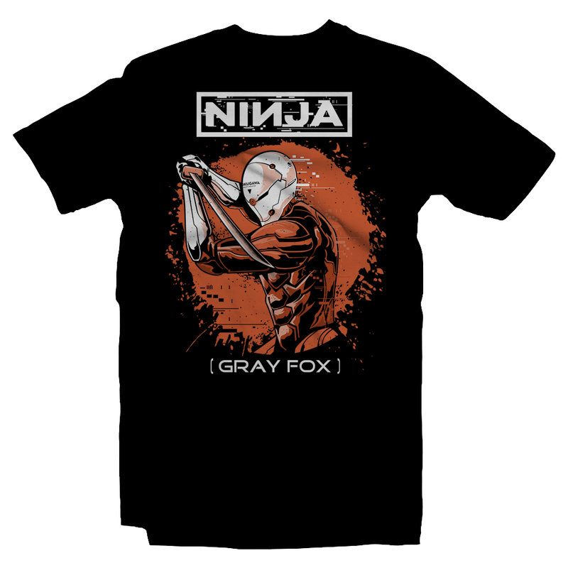 Heavy Metal Tees by Draculabyte l Made from 100% cotton, this unisex t-shirt rocks. Black T-shirt in sizes from small to 6X. Stealth as a ghost. metal gear solid, metal gear, solid snake, espionage, hideo kojima, ps1, ps2, NIN, metalhead, videogame, gamer, playstation, ninja, ocelot, the ninja, gray fox, raiden, Foxhound, MGS, 2, 3 big boss, Graphic Art.
