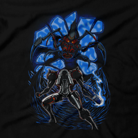 Heavy Metal Tees by Draculabyte l Made from 100% cotton, this unisex t-shirt rocks. Black T-shirt in sizes from small to 6X. Metalheads, Science Fiction, SNES, NES, Bounty Hunter, Zebes, Prime, Gamecube, Alien, Ridley, Final Boss, Retro Gamer, Graphic Art, Fusion, Super Nintendo, Metroid Prime, Samus Aran, Dread, Robot, Switch Clothing