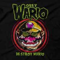 Heavy Metal Tees by Draculabyte l Made from 100% cotton, this unisex t-shirt rocks. Black T-shirt in sizes from small to 6X. Metal, Wario, Warioland, Wah, Super Mario, Super Mario Land, Super Smash Bros, Cute, Shirt, Nintendo, Switch, SMB, 6 Golden Coins, Evil, Funny, Retro Game Graphic Art. Destroy, Waluigi, Luigi, Online