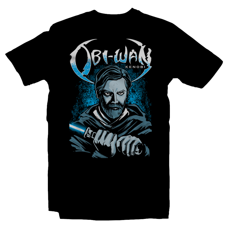 Heavy Metal Tees by Draculabyte l Made from 100% cotton, this unisex t-shirt rocks. Black T-shirt in sizes from small to 6X. Metalheads, Graphic Art, Movie, Film, Sci-Fi, Yoda, Mandalorian, Boba Fett, Darth Vader, Princess Leia, This is the way, Music, Rebel, Black, Chewbacca, Han Solo, Falcon, Luke Skywalker, Anakin, Episode 1, 2, 3, LightSaber, Obi-Wan