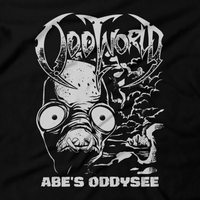 Heavy Metal T-Shirt for Me and Women - Sizes S, M, L, XL, 2X, 3X, 4X, 5X, 6X, Black - Retro Gaming, PS1, Classic, Oddworld, Abe's Odyssey, Stranger, Soul Storm, New and Tasty, RuptureFarms, Mudokon, Crash, Jak and Daxter, PS2, Playstation 2, Insomniac, Spyro, Ratchet and Clank, Guns, PS3, PS4, PS5, Spyro