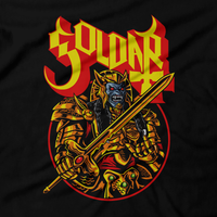 Heavy Metal Tees by Draculabyte l Made from 100% cotton, this unisex t-shirt rocks. Black T-shirt in sizes from small to 6X. Metalheads, Tv Show, Japan, Japanese, Goldar, Alien, Wolf, Monkey, Red, Blue, Yellow, Black, Pink, Green, Lord Zedd, Rita Repulsa, mighty morphin power rangers, Tommy, Zordon, Alpha 5, Megazord, Thunder Megazord