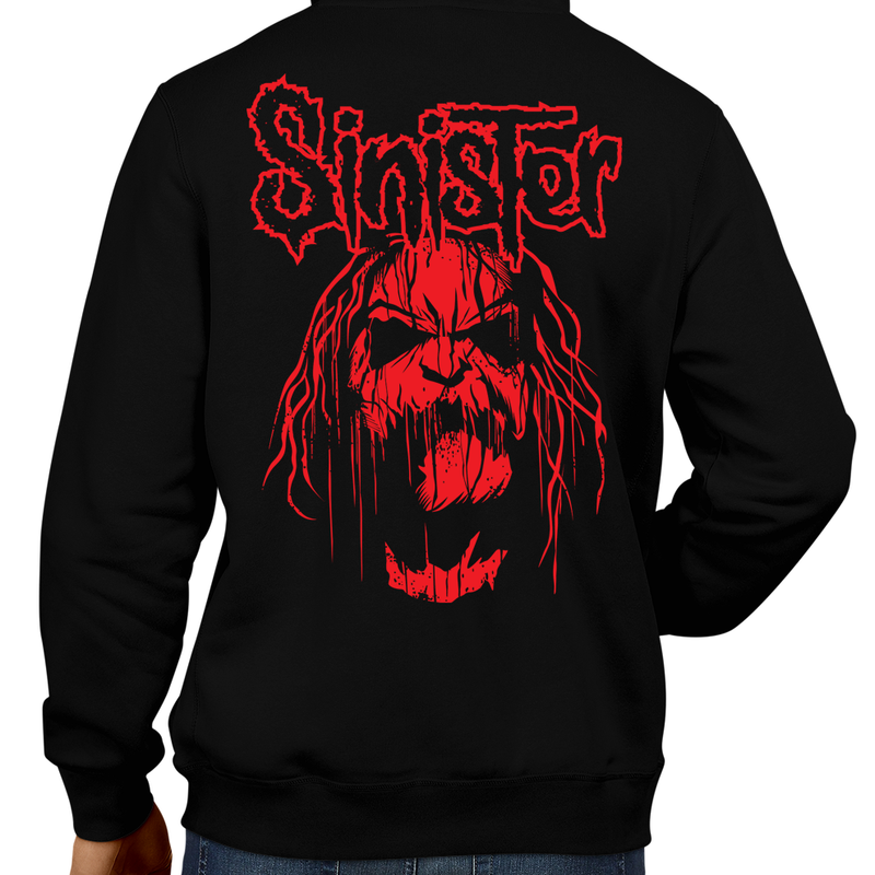 This unisex hoodie rocks. Black Hoodie For Men or Women. Sizes S to 5X - Read my lips , mercy is for wimps. Hoody, Jacket, Coat. Winter. Metalheads. Horror, Movie, Film, Scary, Halloween, Evil, Bloody, Killer, Murder, Sinister, Kids, Bagul, Buhguul, Ghost, Children, Mr. Boogie Jason, Freddy, A Nightmare, Spirit, Michael Myers, Clothes, Shop, Clothing Store
