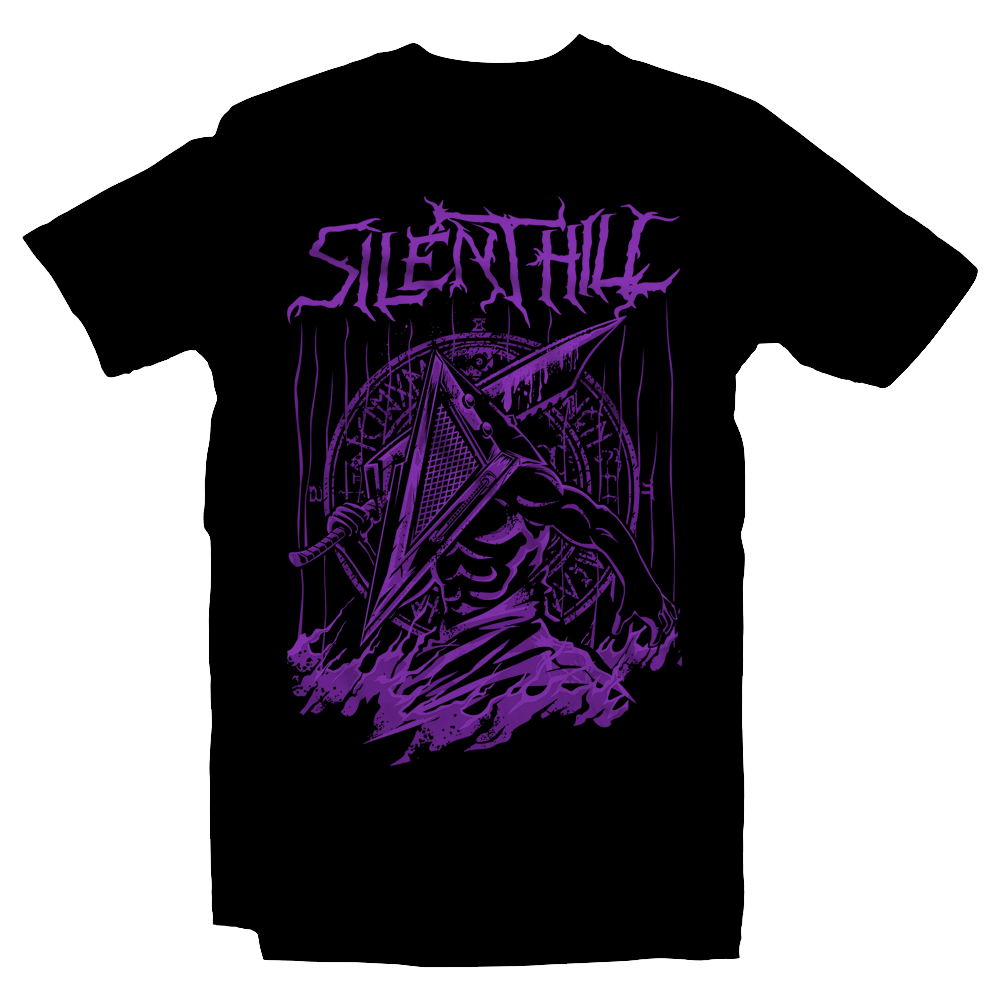 廃盤Keep Silent Tシャツクリスマスシリーズ Silent Red Thing - Metal Designs by Draculabyte – draculabyte