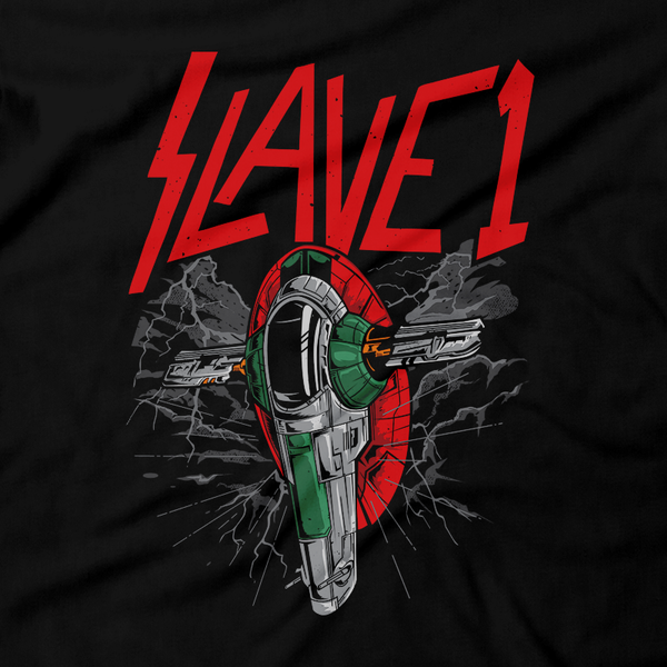 Heavy Metal Tees by Draculabyte l Made from 100% cotton, this unisex t-shirt rocks. Black T-shirt in sizes from small to 6X. Metalheads, Graphic Art, Rock, Movie, Film, Sci-Fi, Baby Yoda, Mandalorian, Boba Fett, ROTJ, ANH, Darth Vader, Han Solo, Princess Leia, Dark Side, Death Metal, Slave 1, Bounty Hunter, Ship, Carbonite, Grogu, Sarlacc Pit, Slayer, Jango