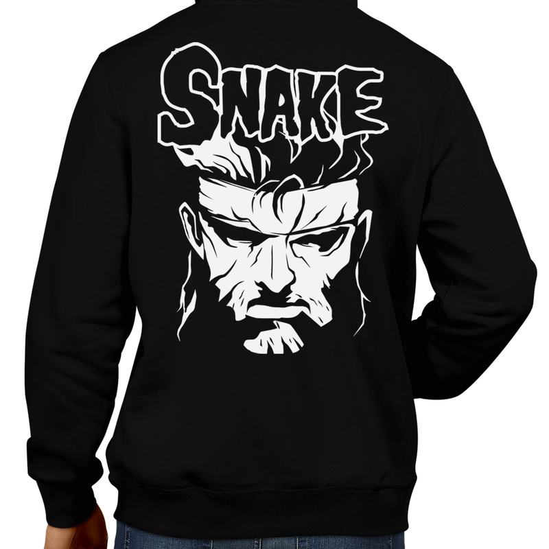 metal gear solid hoodie The Snake Ghost