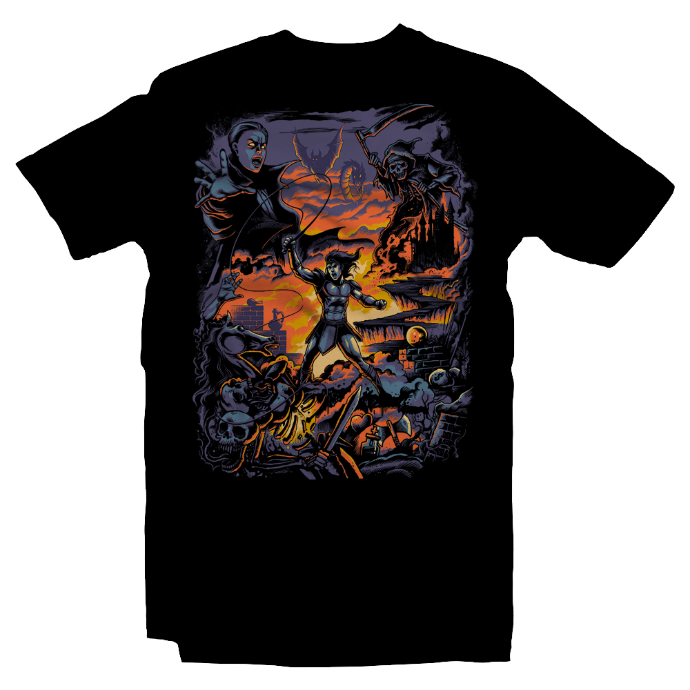 Super Metalvania - Metal Designs by Draculabyte - Vampire Killers