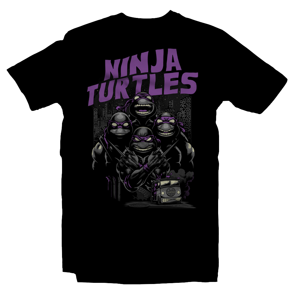 SHADOWS NINJA Tシャツ XL ENTH FACT TEENAGE MUTANT NINJA TURTLES © VIACOM PRINTED T-SHIRT - Blue