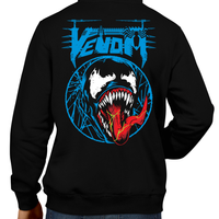 This unisex hoodie rocks. Black Hoodie For Men or Women. Sizes S to 5X - Metalheads, Comic Books, Comics, Heroes, Villains, Symbiote, Movie, Film, Alien, Venom, Carnage, Spider-Man, Toxin, Eddie Brock, Maximum, Anti-Venom, Black Suit, Scream, Knull, Peter Parker, Clothes, Men, Women, Online Shop, Store, Best