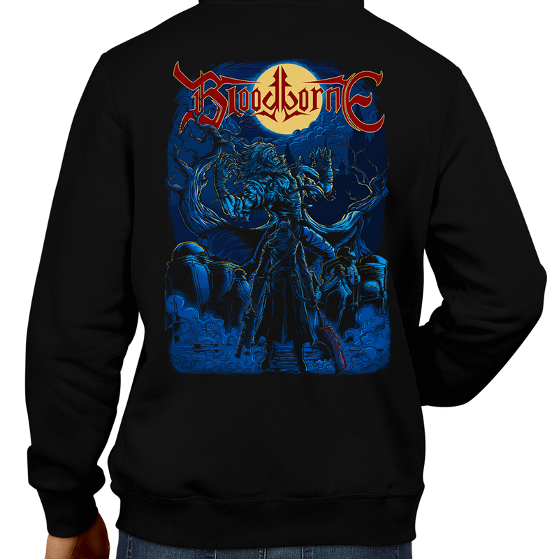 This unisex hoodie rocks. Black Hoodie For Men or Women. Sizes S to 5X - Metal, Metalheads, Dark Souls, Praise The Sun, Bloodborne, PS4, Geek, Japanese, Boss, Solaire of Astora, Lady Maria, Old Hunter, Gothic, Victorian, Yharnam, Graphic Art, father gascoigne, The Hunter, Bloodborn, Jacket, Coat, Warm, Cold, Best, PS5. Playstation