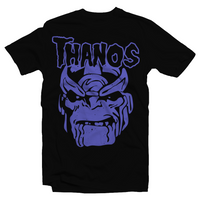 Heavy Metal Tees by Draculabyte l Made from 100% cotton, this unisex t-shirt rocks. Black T-shirt in sizes from small to 6X. Metal heads, Scary, Spooky, Ghost Band, Papa, Mask, X-Men, Superhero, Hero, MVC, Marvel VS Superheroes, Mad Titan, Infinity Gauntlet, Infinity Gems, Thanos, Avengers, Captain America, Thor, Art, Shirt, Tee, Clothing