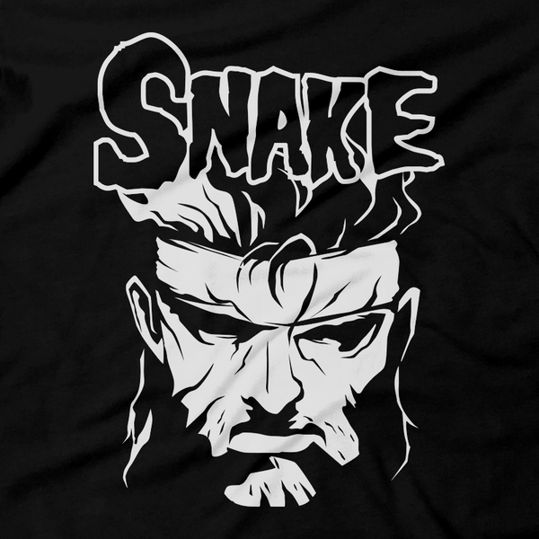 Heavy Metal Tees by Draculabyte l Made from 100% cotton, this unisex t-shirt rocks. Black T-shirt in sizes from small to 6X. metal gear solid, metal gear, solid snake, espionage, hideo kojima, ps1, ps2, misfits, metalhead, shirt, videogame, gamer, konami, playstation, ninja, ocelot, mantis, raiden, Graphic Art. design.