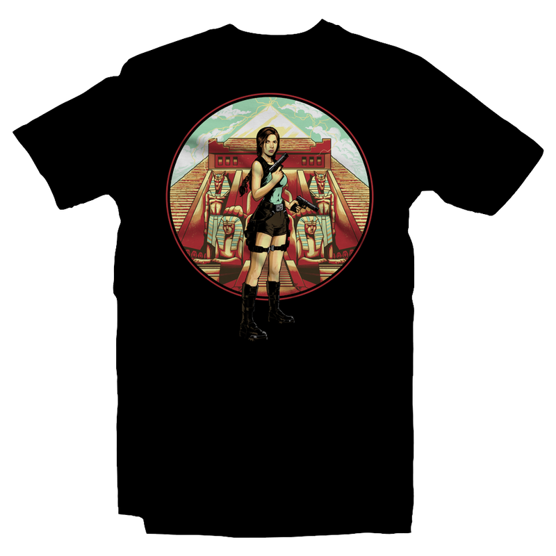 Draculabyte T-shirt - Unisex, Sizes Small to 6x - Metalheads, Tomb, Playstation 2, Playstation 4, PS5, PS3, PS2, PSP, shirt, gift, PS1, Tomb Raider, Lara Croft, Pyramid, Artifact, Angel of Darkness, Sexy, Clothes, Angelina Jolie, 2, 3, 4 Graphic Art