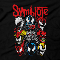 Heavy Metal Tees by Draculabyte l Made from 100% cotton, this unisex t-shirt rocks. Black T-shirt in sizes from small to 6X. Metalheads, Comic Books, Comics, Heroes, Villains, Symbiote, Movie, Film, Alien, Venom, Carnage, Spider-Man, Toxin, Eddie Brock, Maximum, Anti-Venom, Black Suit, Scream, Knull, Peter Parker, Clothes, Men, Women, Shirt