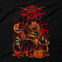 Heavy Metal Tees by Draculabyte l Made from 100% cotton, this unisex t-shirt rocks. Black T-shirt in sizes from small to 6X. Metalheads. Horror, Movie, Film, Scary, Halloween, Evil, Killer, Murder, Trick R Treat, Sam, Pumpkin, Samhain, chocolate, jack o lantern, holiday, candy, smell my feet, store, best, Myers, Clothes, Shop, Clothing Store