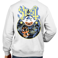 This unisex hoodie rocks. Black Hoodie For Men or Women. Sizes S to 5X - Metalheads, King Boo, Ghost, Haunted, Wisp, Shirt, Animal Crossing, Isabelle, KK Slider, Slayer, Nintendo Switch, Tom Nook, Slipknook, Bell, Funny, Cute, Island, Pay, Fee, Doldo Airlines, Blathers, Raymond, Fest, Clothes, Shop, Store